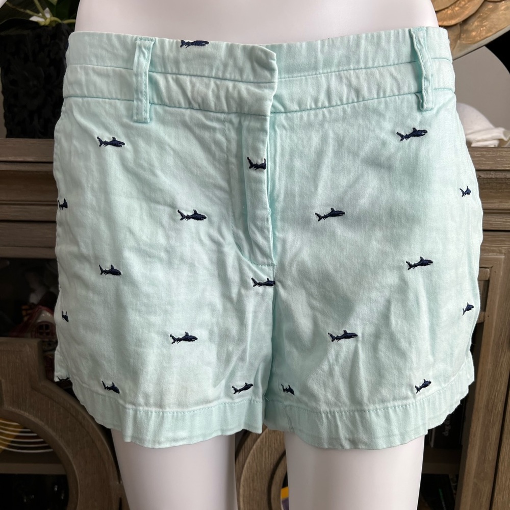 British Khaki Shark Shorts 6